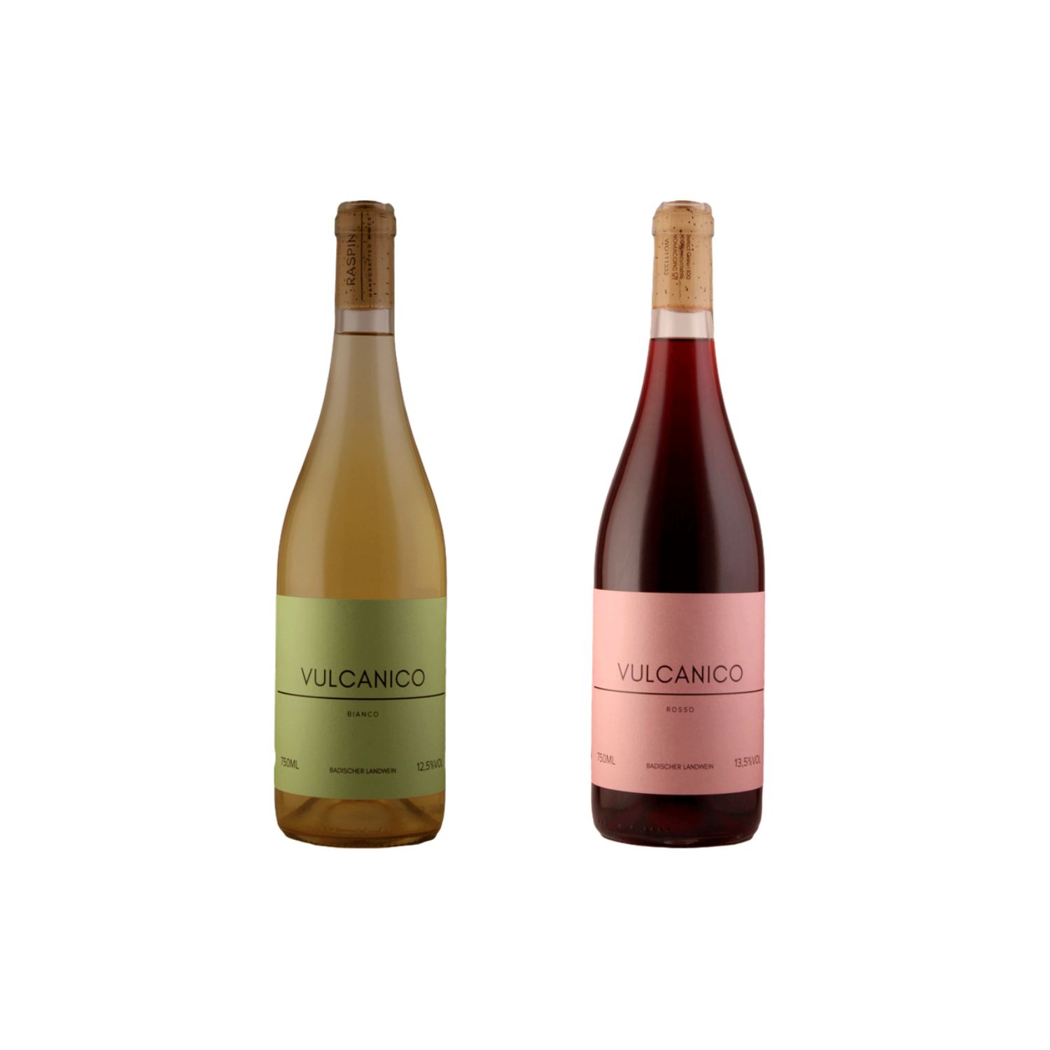 Vulcanico Bianco, Vulcanico Rosso